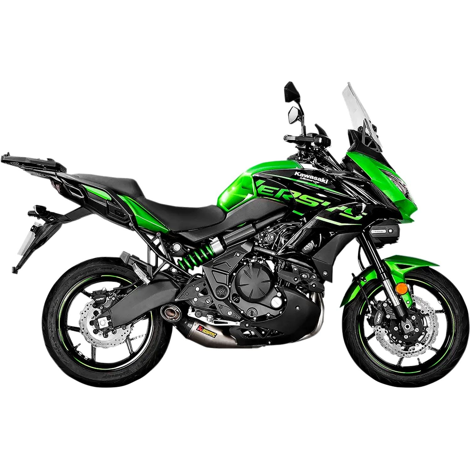 Akrapovic Titanium Racing Line Full Exhaust System For Kawasaki KLE 650 ABS Versys Grand Tourer 2018-2020